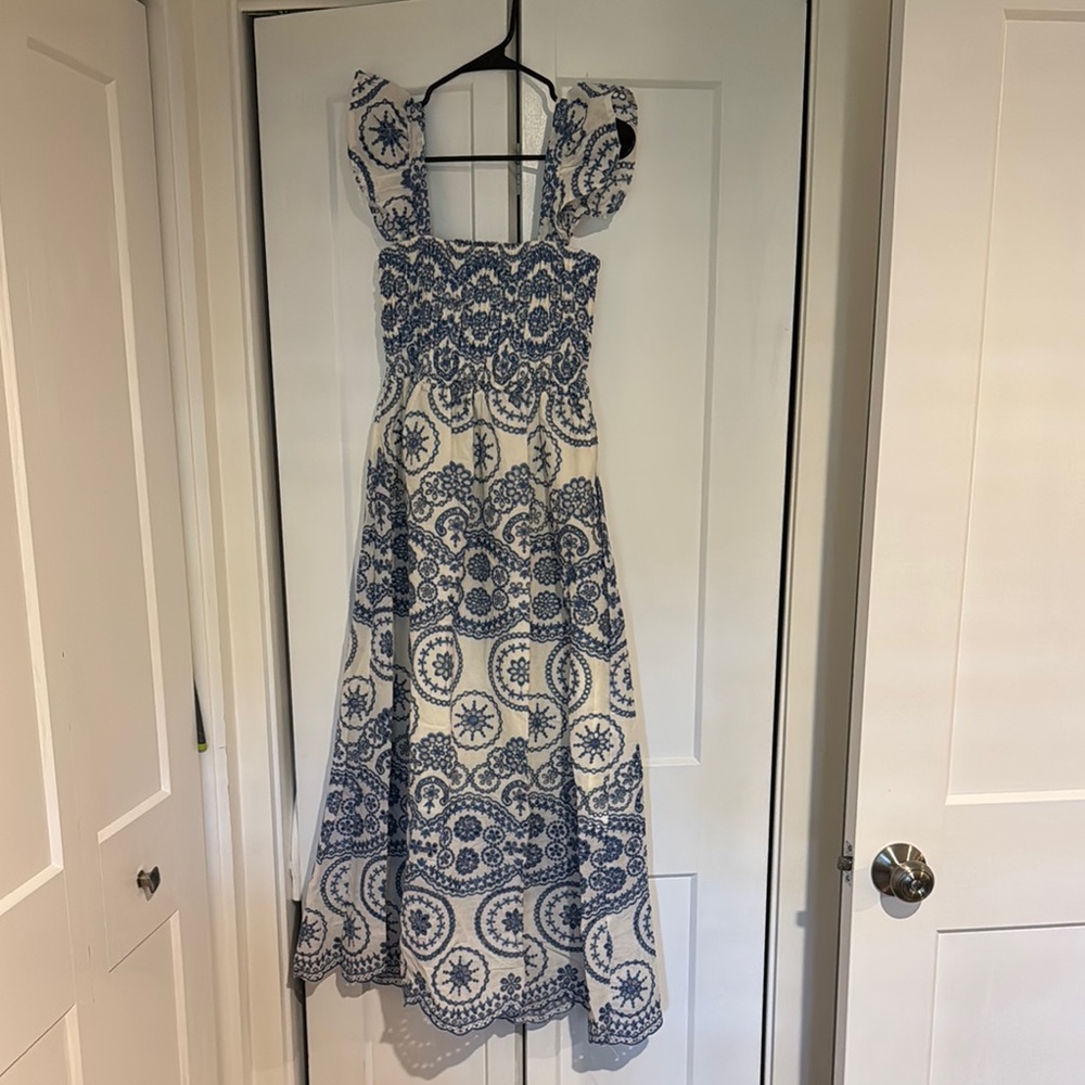 The Lucky Knot Eyelet dress